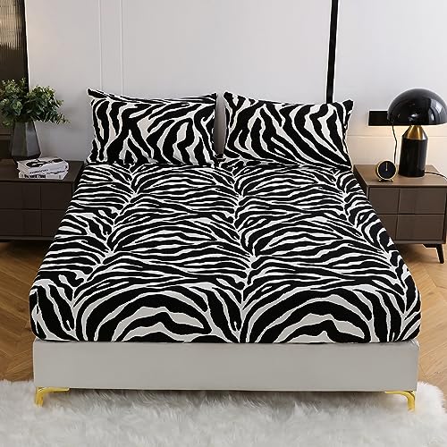 Damier Winter Spannbettlaken 200x200cm Schwarz Weiß Leopardenmuster Flauschig Warm Samt Bettlaken Cashmere Touch Plüsch Spannbetttuch Geeignet für 30cm Matratze Damier Winter Spannbettlaken 200x200cm Schwarz Weiß Leopardenmuster Flauschig Warm Samt Bettlaken Cashmere Touch Plüsch Spannbetttuch Geeignet für 30cm Matratze von Damier
