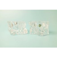 Set Aus 2 Kerzenhaltern | Peill & Putzler, Kerzenhalter "Alaska" Massive Glaskerzenhalter 1970Er Jahre| Ref. 2424 Set Aus 2 Kerzenhaltern | Peill & Putzler, Kerzenhalter "Alaska" Massive Glaskerzenhalter 1970Er Jahre| Ref. 2424 von DamnNiceStuff