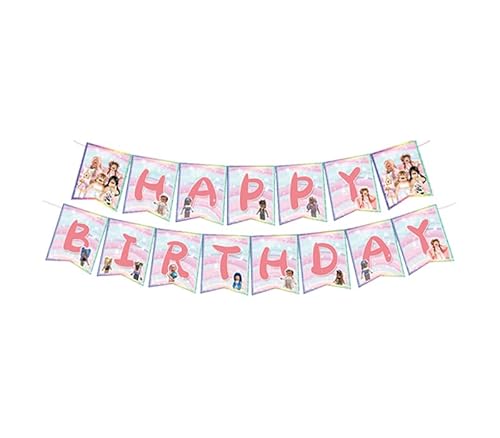 Geburtstag Deko Kindergeburtstag Deko Party Deko Geburtstag Geburtstag Girlande Happy Birthday Girlande Geburtstag Banner Party Deko Geburtstag von Damoff