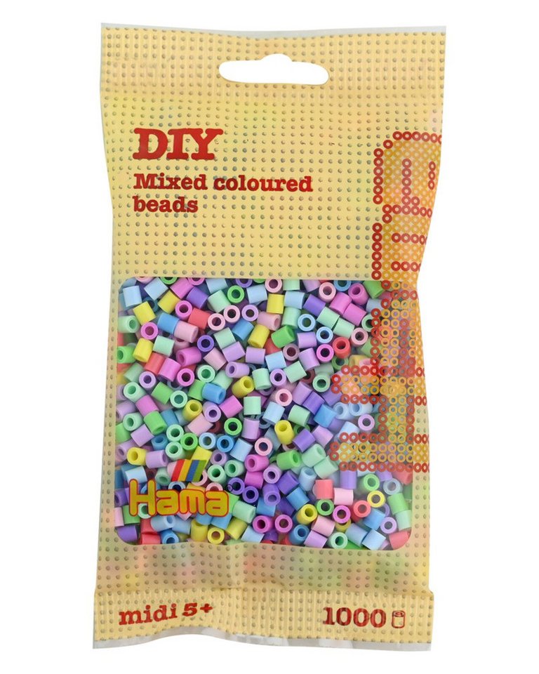 Dan Import Bügelperlen Hama Bügelperlen Pastell Mix 1000 Stück Beutel Dan Import Bügelperlen Hama Bügelperlen Pastell Mix 1000 Stück Beutel von Dan Import