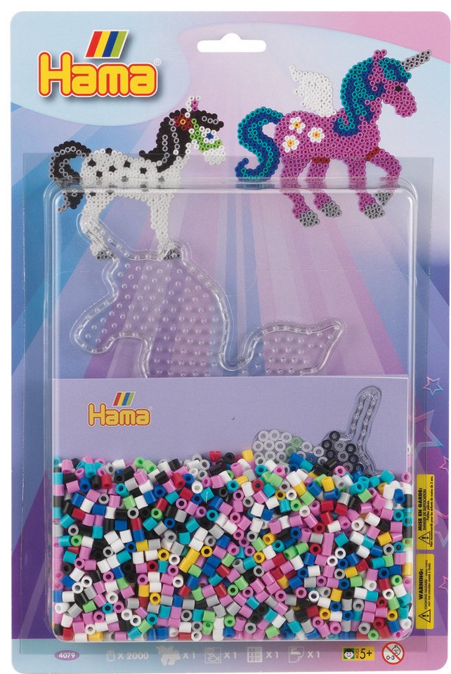 Dan Import Bügelperlen Hama Bügelperlen Pegasus 2000 Stück Blister von Dan Import