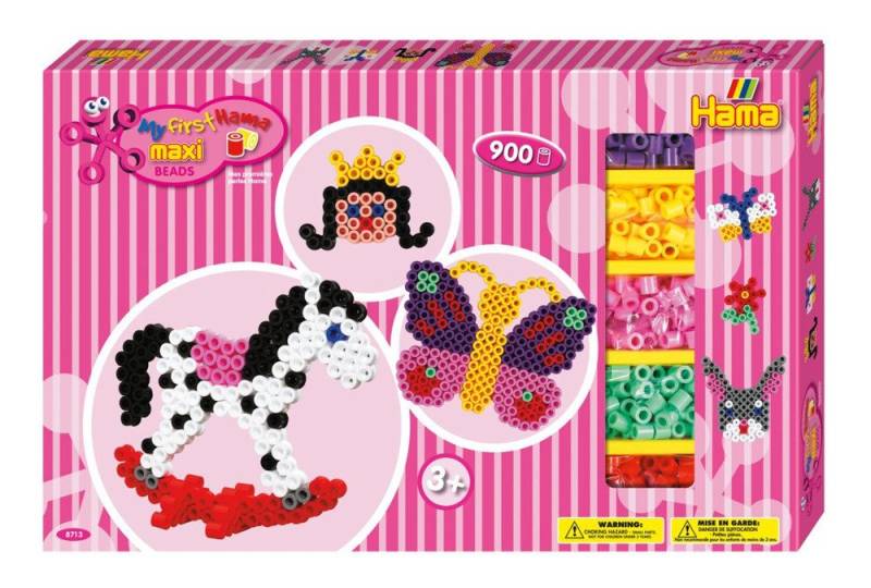 Dan Import Bügelperlen Hama Bügelperlen Set 9000 Stück Geschenkpackung von Dan Import