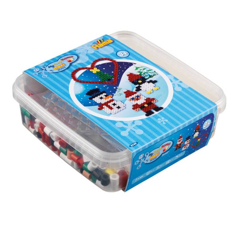 Dan Import Bügelperlen Hama Bügelperlen maxi Box Weihnachten 600 Stück Box von Dan Import