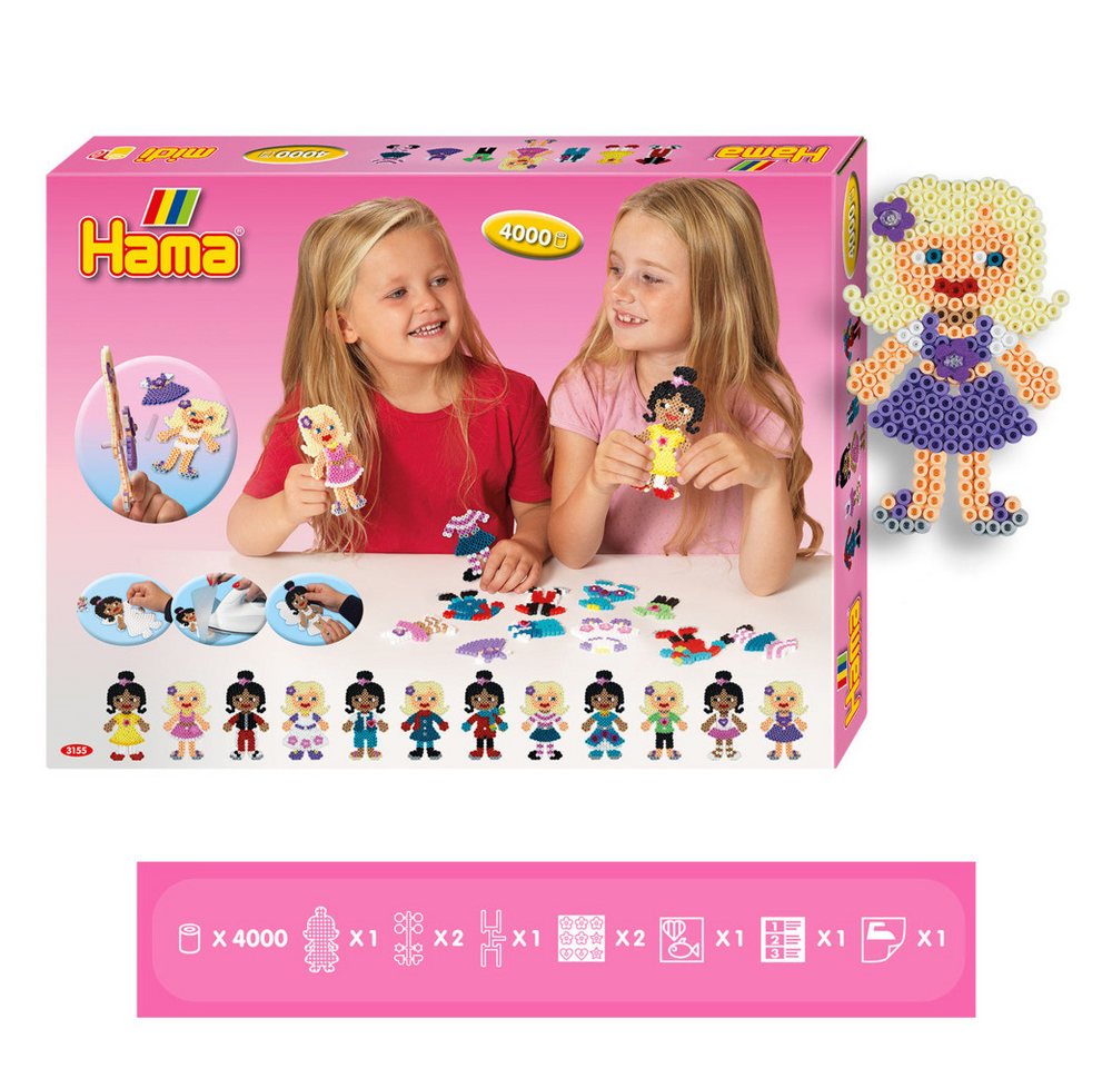 Dan Import Bügelperlen Hama Bügelperlen midi Box Fashion Atelier 4000 Stück Geschenkpackung Dan Import Bügelperlen Hama Bügelperlen midi Box Fashion Atelier 4000 Stück Geschenkpackung von Dan Import