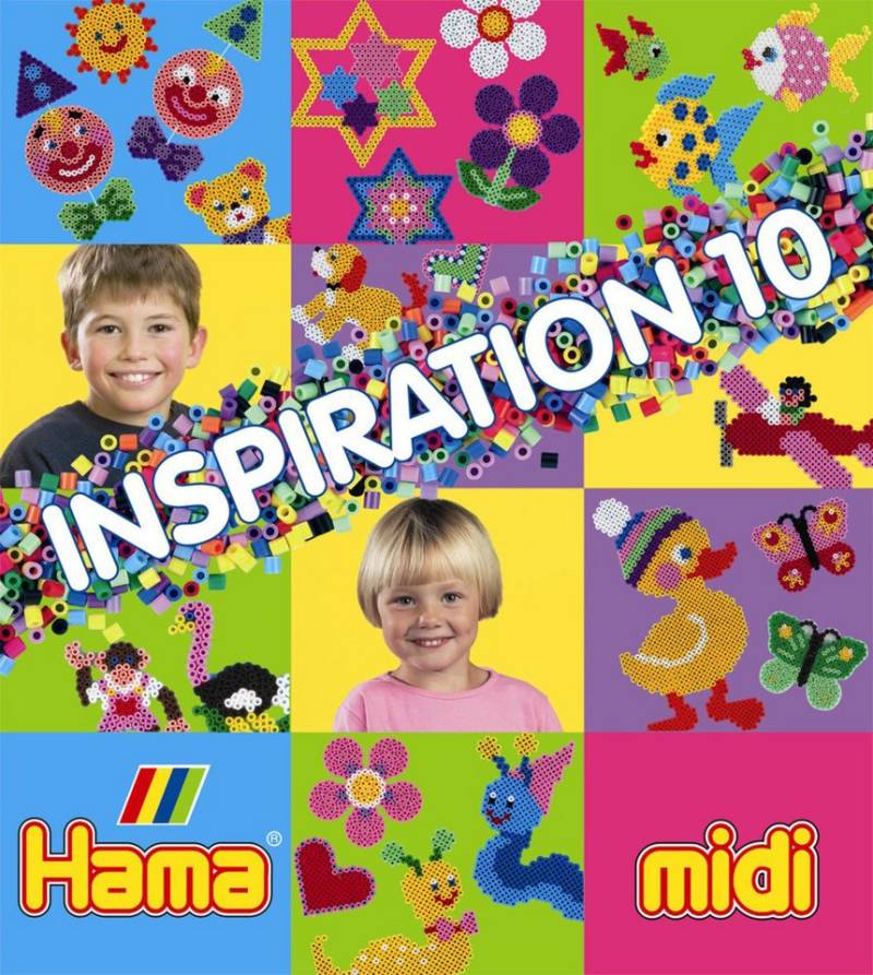 Dan Import Bügelperlen Hama Heft Vorlagen/Inspirationen Nr. 10 Blister von Dan Import