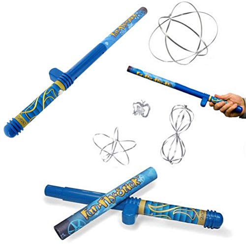 Dan&Dre Fun Fly Stick Elektrischer statischer Zauberstab Science Kit Education Toys Erstaunlicher Levitationsstab mit 10-teiligen Flugformen von Dan&Dre