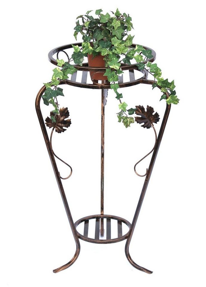 DanDiBo Blumenständer Blumenständer Metall 76 cm Blumenhocker Art.135 Beistelltisch Blumensäule Pflanzenständer von DanDiBo