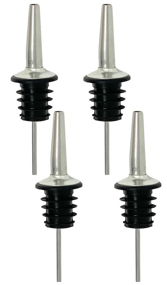 DanDiBo Flaschenausgießer 4x Ausgießer Flasche Edelstahl Flaschenausgießer Öl Schnapsausgießer, 4-St. DanDiBo Flaschenausgießer 4x Ausgießer Flasche Edelstahl Flaschenausgießer Öl Schnapsausgießer, 4-St. von DanDiBo