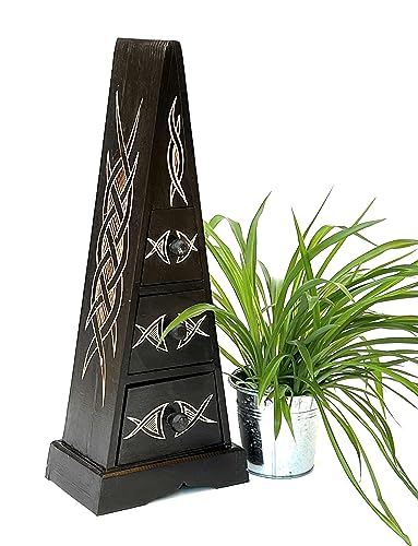 DanDiBo Pyramide - Kommode mit 3 Schubladen Celtic 60 cm DanDiBo Pyramide - Kommode mit 3 Schubladen Celtic 60 cm von DanDiBo