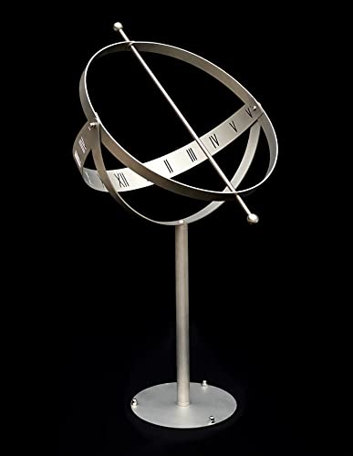 DanDiBo Sonnenuhr Edelstahl für den Garten 90 cm Rostfrei 96208 mit Säule Ausrichtbar Wetterfest Gartenuhr Modern Metall DanDiBo Sonnenuhr Edelstahl für den Garten 90 cm Rostfrei 96208 mit Säule Ausrichtbar Wetterfest Gartenuhr Modern Metall von DanDiBo