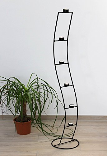 DanDiBo Teelichthalter SW102 aus Metall 120 cm Kerzenleuchter Kerzenhalter Kerzenständer Teelichtständer Teelicht DanDiBo Teelichthalter SW102 aus Metall 120 cm Kerzenleuchter Kerzenhalter Kerzenständer Teelichtständer Teelicht von DanDiBo