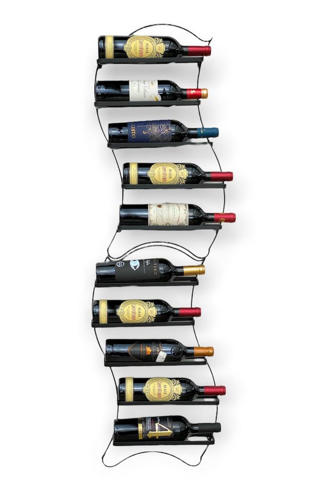 DanDiBo Blumenhocker 2er Set Metall Schwarz Wand erweiterbar für 10 Flaschen Lento, für 0,7 L, 0,75 L und 1 L Flaschen 96270 Flaschenständer DanDiBo Blumenhocker 2er Set Metall Schwarz Wand erweiterbar für 10 Flaschen Lento, für 0,7 L, 0,75 L und 1 L Flaschen 96270 Flaschenständer von DanDiBo