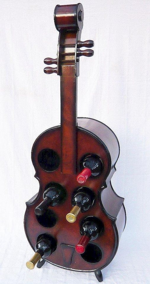 DanDiBo Weinregal Flaschenhalter Cello Weinregal 102 cm Flaschenregal Flaschenständer aus Holz von DanDiBo