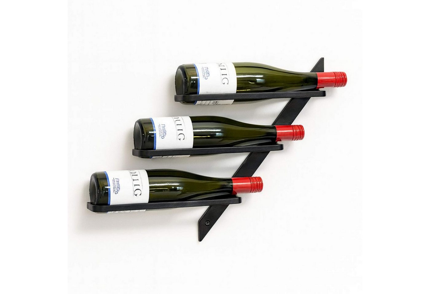 DanDiBo Weinregal Weinregal Wand Metall Schwarz Modern 96692 Flaschenregal Schmal, Weinhalter Flaschenhalter, Wohnzimmer Wandmontage Wine Rack Weinflaschenhalter DanDiBo Weinregal Weinregal Wand Metall Schwarz Modern 96692 Flaschenregal Schmal, Weinhalter Flaschenhalter, Wohnzimmer Wandmontage Wine Rack Weinflaschenhalter von DanDiBo