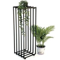 Dandibo Blumenständer Metall Schwarz Eckig 96609 Pflanzenständer Beistelltisch Modern Design Innen Outdoor Dandibo Blumenständer Metall Schwarz Eckig 96609 Pflanzenständer Beistelltisch Modern Design Innen Outdoor von DanDiBoDE