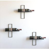 Weinregal D3 Aus Metall Flaschenständer 3Er Set Wandregal Flaschenregal Regal von DanDiBoDE