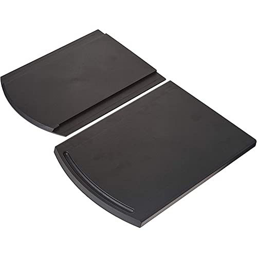 DanLink Multifunktionales Kaffee Schiebetablett für die Heimküche, Dehnbare Matte für Kaffeemaschinen, Mixer, Küchenmaschinen, Haushaltsgeräte, Toaster Schwarz von DanLink