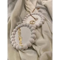 Bubble-Tablett - Handgemachte Dekoschale Mit Bubble-Design, Stilvolle Tischdekoration Für Das Ganze Jahr von DanarasKunststuecke