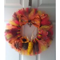 Herbst-Herbst-Kranz 24 cm Herbst-Herbst-Kranz 24 cm von Danaswreathandtutus