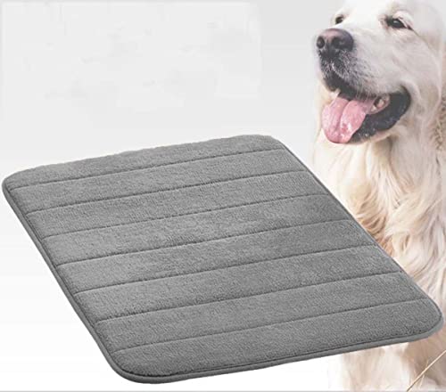 Danchen Hundebett Katzenmatte 100 x 60 cm waschbar Hundebox Matratze Weicher, dünner Schaumstoff Haustierbetten Zwinger Pad Orthopädisches Hundekissen Kissen Polsterung, rutschfest von Danchen