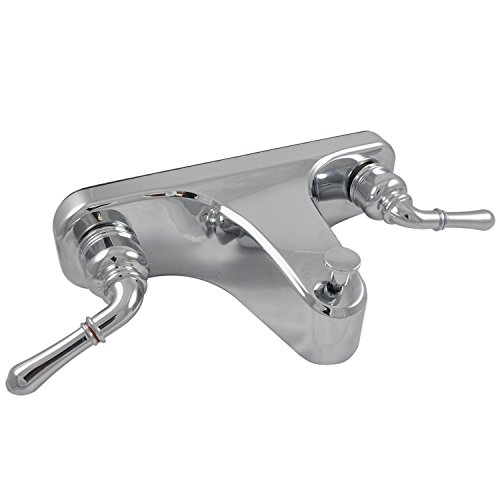 Danco 10882X Tub/Shower Faucet in Chrome, 8-Inch Mobile Home Center-Set Wannen-/Duscharmatur, 20,3 cm, 8 Inch von Danco