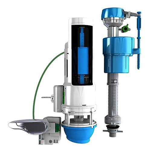 Next by Danco HYR451T HyrdroRight Universal-Toilettenreparatur-Set, wassersparend, mit Doppelspülventil, weiß, Hebelgriff von Danco