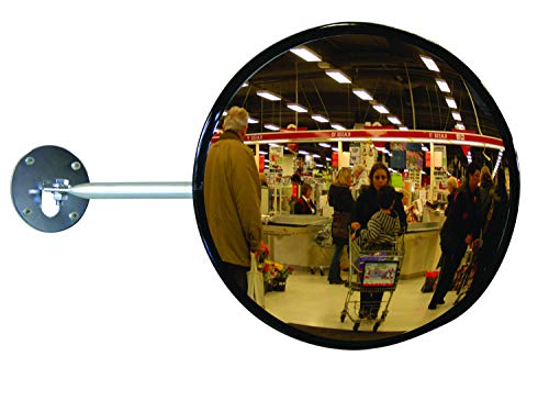 Dancop SM 50 Acryl-Überwachungsspiegel mit Wandbefestigung, 510 mm Durchmesser von Dancop