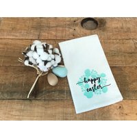 Frohe Ostern Geschirrtuch Frohe Ostern Geschirrtuch von DandelionDaydreamsAZ