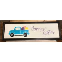 Frohe Ostern Handbemaltes Holzschild Frohe Ostern Handbemaltes Holzschild von DandelionDaydreamsAZ