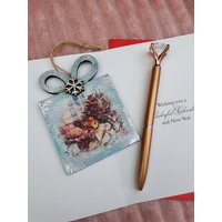 Maus Aus Holz Als Weihnachtsbaumschmuck von DandelionGB