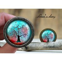 Baum Des Lebens Glas Cabochon Knauf Vintage Bronze Schrank Knauf Baum Des Lebens Glas Cabochon Knauf Vintage Bronze Schrank Knauf von Dandiary