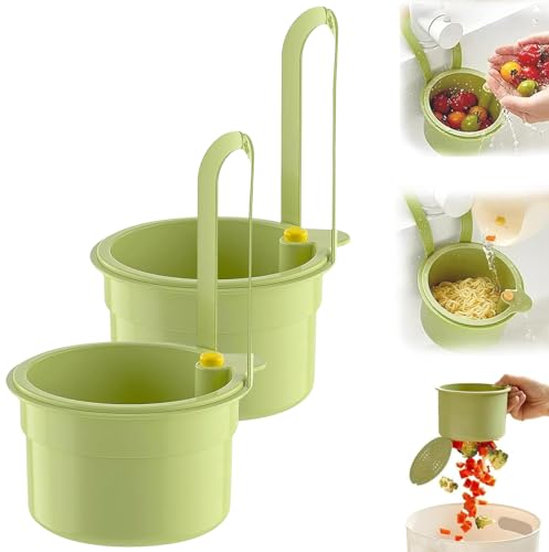 Dandin Sieb für Spülbecken, Multi-Functional Spülbecken Sieb Wasserhahn Hängend, Siebkorb Spüle Drain Basket, Siebkorb für Spülbecken, für Waschen/Organizer in Küche Dandin Sieb für Spülbecken, Multi-Functional Spülbecken Sieb Wasserhahn Hängend, Siebkorb Spüle Drain Basket, Siebkorb für Spülbecken, für Waschen/Organizer in Küche von Dandin