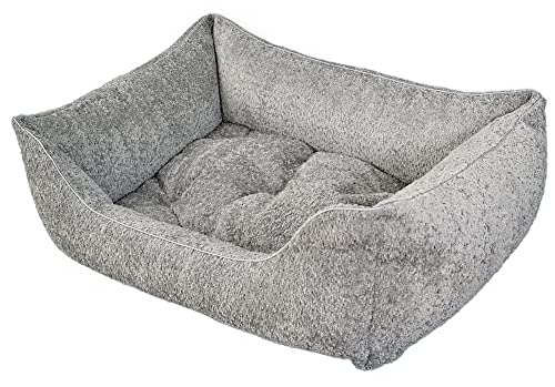 Dandy Dog Hundebett Balance Soft Grey - abziebar und waschbar - Made in Germany Größe L von Dandy Dog