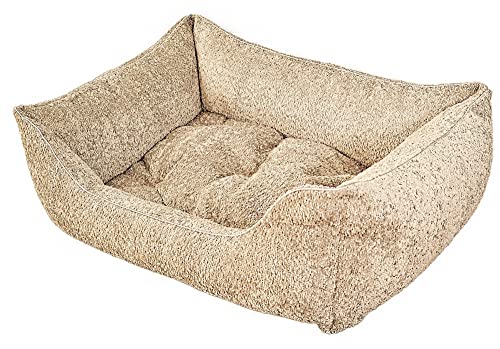 Dandy Dog Hundebett Balance Soft Taupe - abziebar und waschbar - Made in Germany Größe L von Dandy Dog