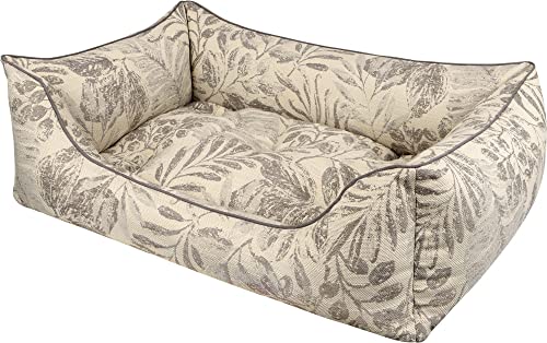 Dandy Dog Hundebett Flora Stone - abziehbar Bezug und Füllung waschbar robuste kuschelige Leinenoptik hochwertige Qualität Made in Germany - Größe M Dandy Dog Hundebett Flora Stone - abziehbar Bezug und Füllung waschbar robuste kuschelige Leinenoptik hochwertige Qualität Made in Germany - Größe M von Dandy Dog