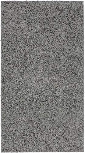 William Armes Dandy Teppich/Fidschi-Teppich, weich, waschbeständig, Silber, 120 x 67 von William Armes