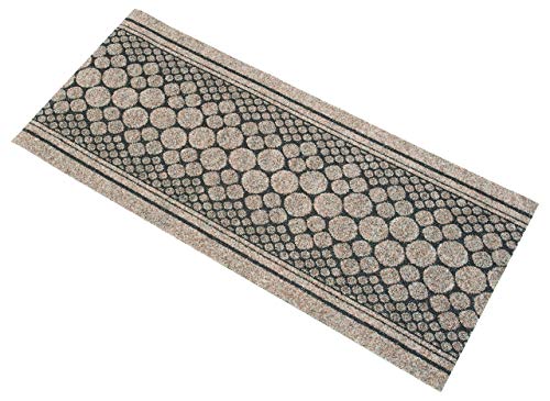 Dandy by William Armes Teppichläufer Kork, extra lang, strapazierfähig, Beige, Polypropylen-Faser, 67 x 300 cm (Rectangular) von Dandy by William Armes