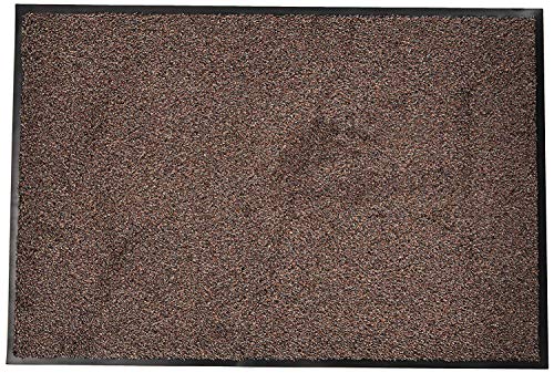 William Armes Washamat Fußmatte, weich, saugfähig, Baumwolle, klein, Vinyl-Gummi, Kupferfleck, 60 x 40 von William Armes