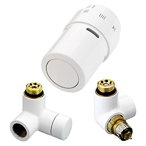 DANFOSS X-tra Design Set RAL 9016, Ventilgehäuse RA-URX links von Danfoss