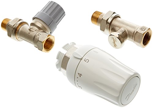 Danfoss 013 G6511 Kit mit Sockel für Heizkörper RTW ra-fn 10 S (F), rlv-s 10S, Mehrfarbig, 3/8 " von Danfoss