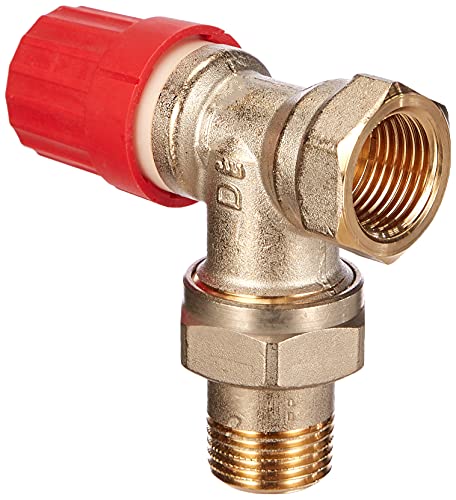 Danfoss 013G0033 DIN 1/2"-DN15 RA-N 15 Angle (D) Metal/Rot von Danfoss