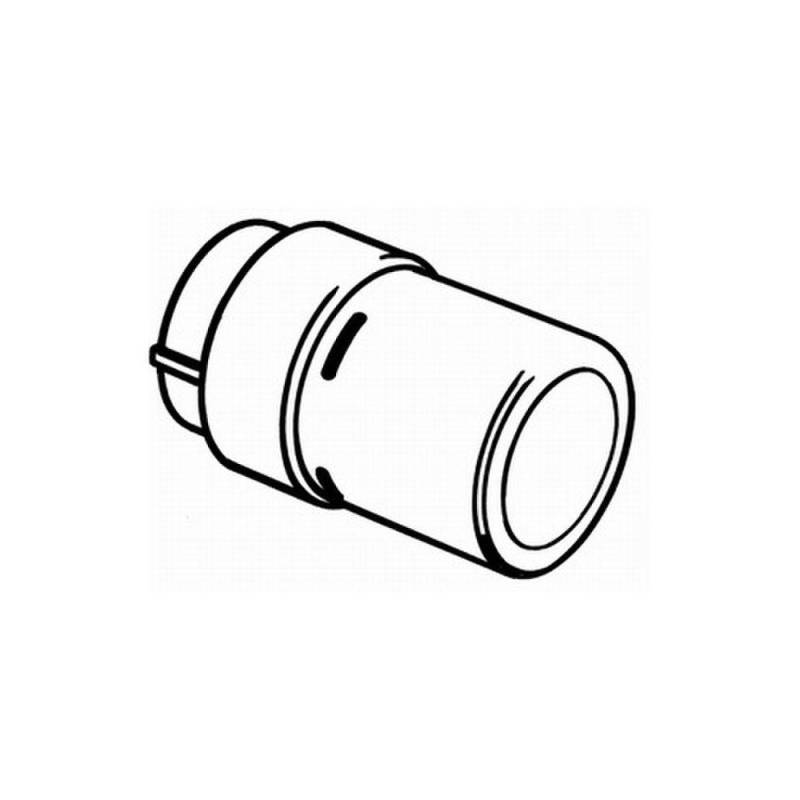 Danfoss Design Fühlerelement RAX eingebauter Fühler, Weiß 013G6070 von Danfoss