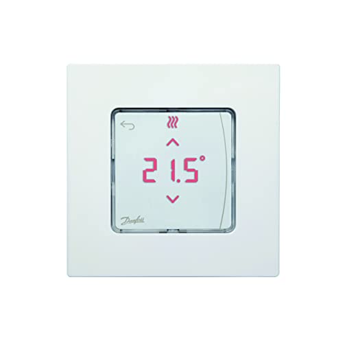 Danfoss 088u1015 Raumthermostate Aufputz Icon Display Digital, 230 V, für Fußbodenheizung Hydraulische und andere Anwendungen mit der Motoren, weiß Danfoss 088u1015 Raumthermostate Aufputz Icon Display Digital, 230 V, für Fußbodenheizung Hydraulische und andere Anwendungen mit der Motoren, weiß von Danfoss
