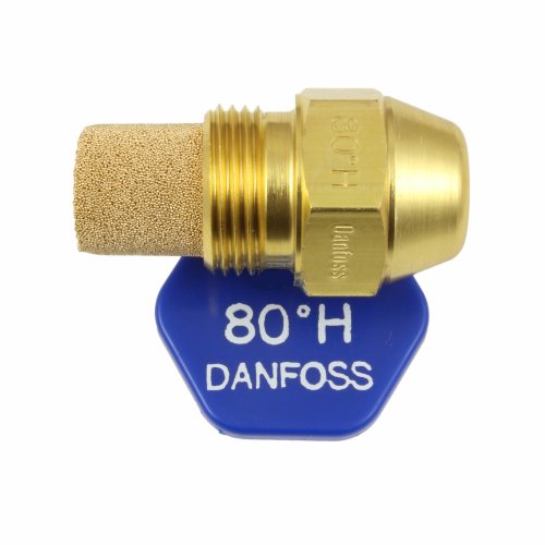 Danfoss Oil Fired Boiler Burner Nozzle 1.35 x 80 H USgal/h ° Degree Spray Pattern Heating Jet 5.17 Kg/h von Danfoss