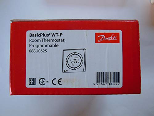 Danfoss Progr. Raumthermostat FH-WT-P f. FH-WC, 5-30 Grad, 230Vac, mit Display von Danfoss