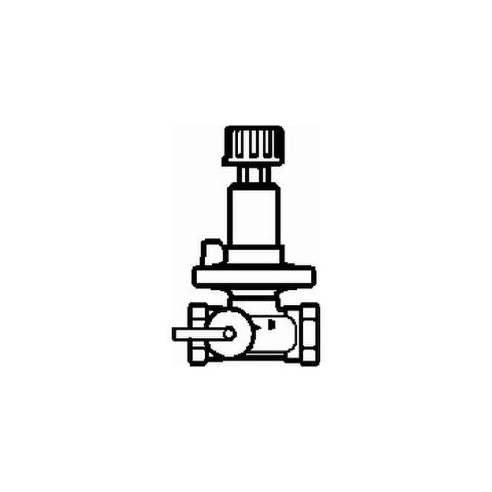 Danfoss Strangdifferenzdruckregler ASV-PV15 Einstellskala, Rp1/2, Sollw.0,05-0,25bar 003Z5601 von Danfoss