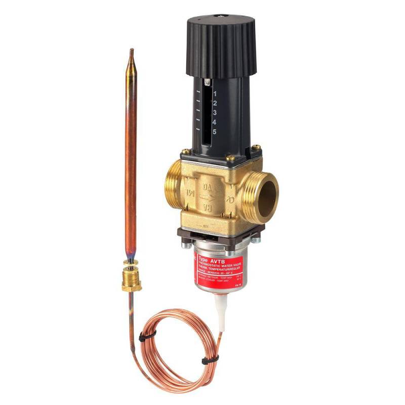 Danfoss Temperaturregler AVTB 25 Rp 1", IG, 20-60 Grad C Kvs 5,5 003N8253 von Danfoss