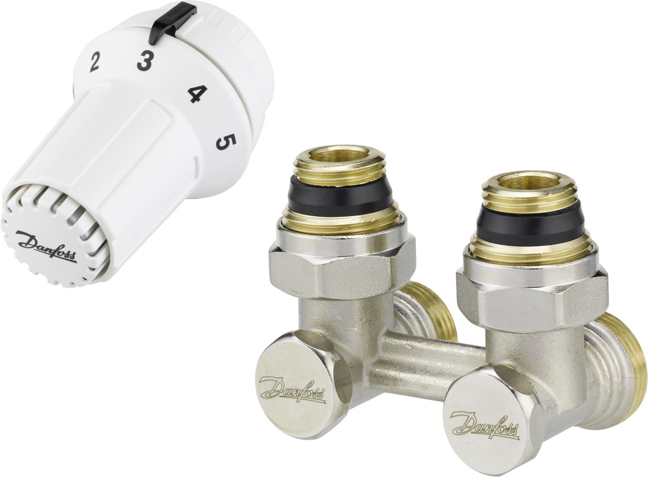 Danfoss Thermostat-Set Hahnblock Home RAS-C RLV-KS 1/2 Eckform Danfoss Thermostat-Set Hahnblock Home RAS-C RLV-KS 1/2 Eckform von Danfoss