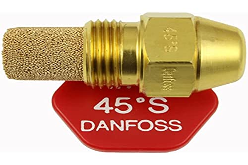 Danfoss Vollkegel-Öldüse Winkel 45 Grad 0,85 USgal/h 3,31 kg/h, 030F4918 von Danfoss