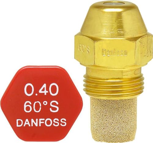 Danfoss Vollkegel-Öldüse Winkel 45 Grad 1,10 USgal/h 4,24 kg/h, 030F4922 von Danfoss